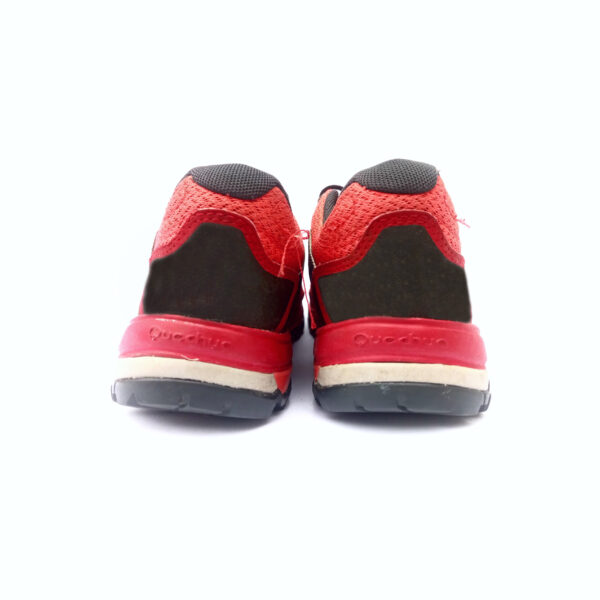 Quechua Decathalon Sneakers (Red Black) Hiking Trail - Image 3