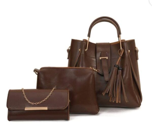 Coffee Brown Stylish Ladies Handbag