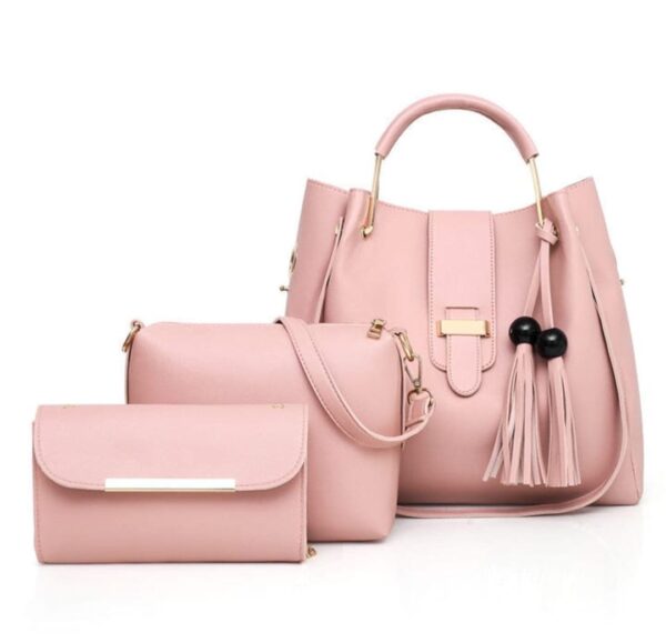 Premium Pink Stylish Ladies Handbag